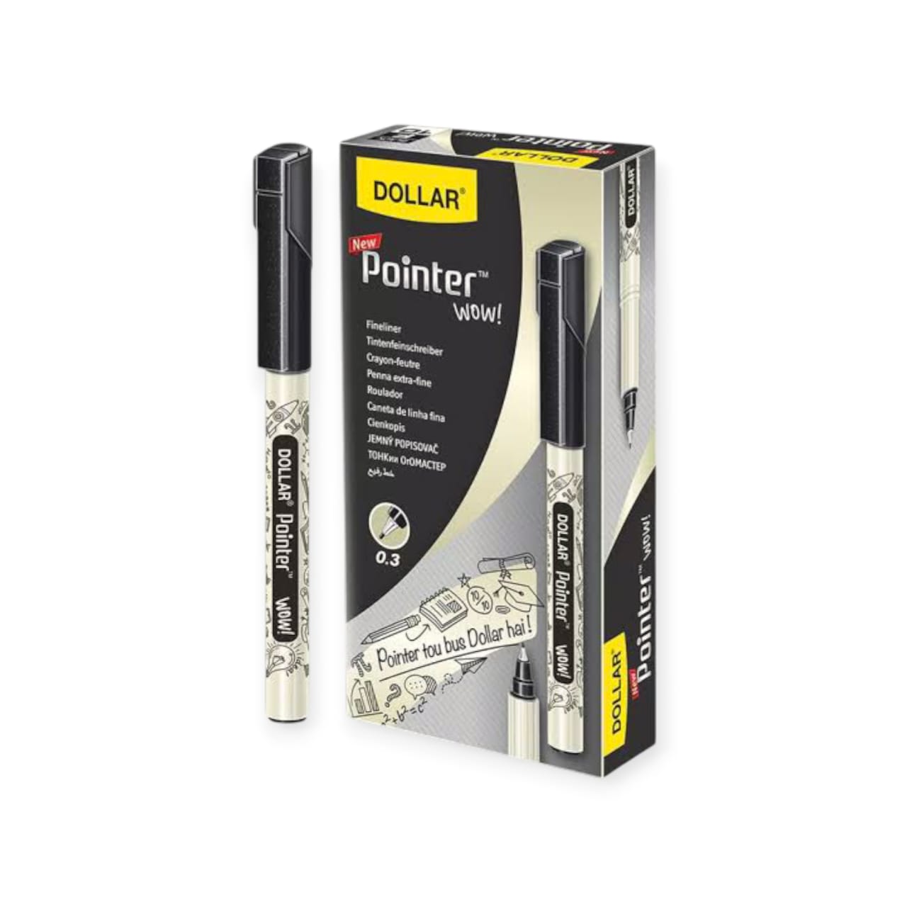   DOLLAR WOW POINTER BLACK